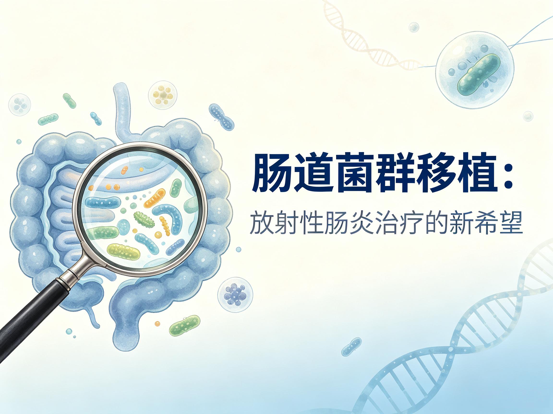 南通市|第3期 肠道菌群移植：放射性肠炎治疗的新希望